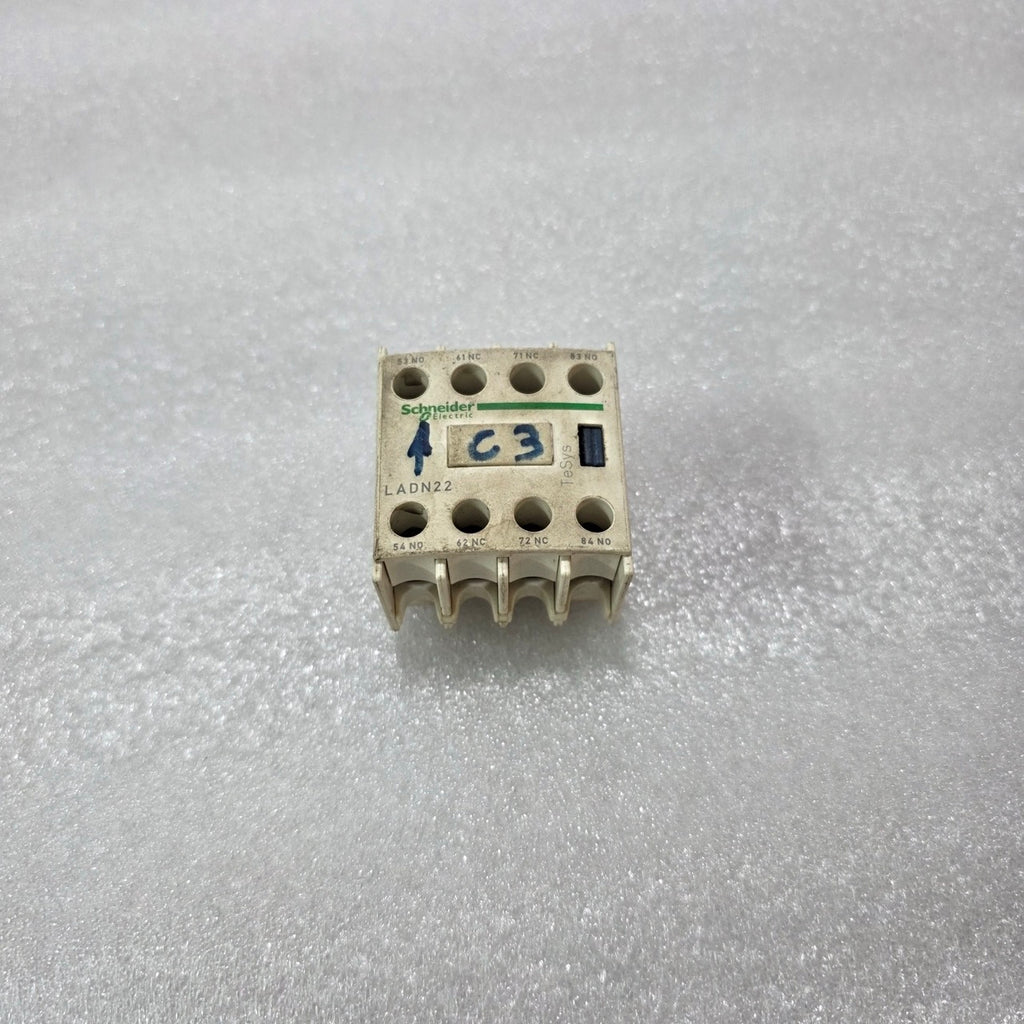 TELEMECANIQUE | LADN22 | AUXILIARY CONTACT BLOCK (TESYS) | 2NO + 2NC | 690V 10A