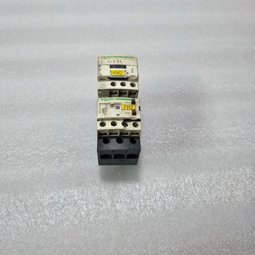S ELECTRIC LC1D12BDC TESYS D CONTACTOR 24VDC 12A WITH LRD05C THERMAL OVERLOAD RE
