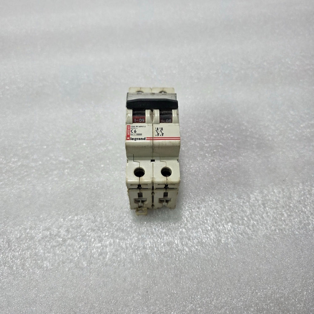 LEGRAND DX 603265 2P 6A CURVE C 415V 10KA MCB MINIATURE CIRCUIT BREAKER