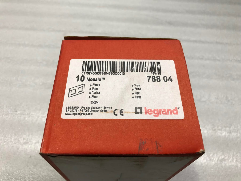 LEGRAND 788 04 COVER FOR SUPPORT FRAME LOT OF 10 UNIT