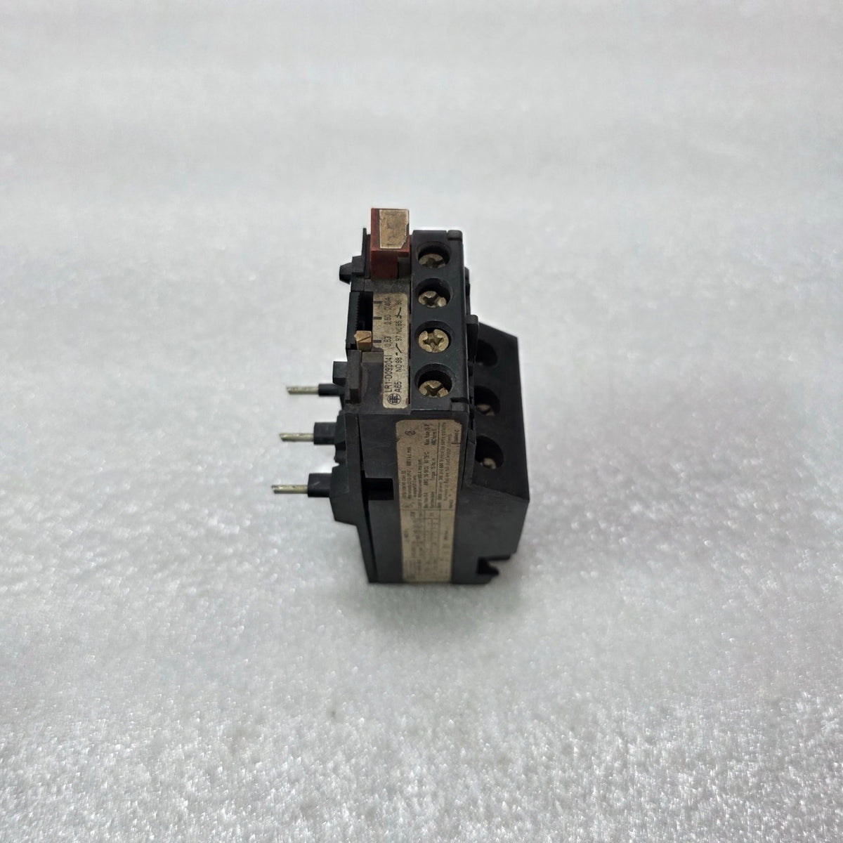 TELEMECANIQUE LR1-D09304 THERMAL OVERLOAD RELAY 0.40-0.63A CLASS 10 660V