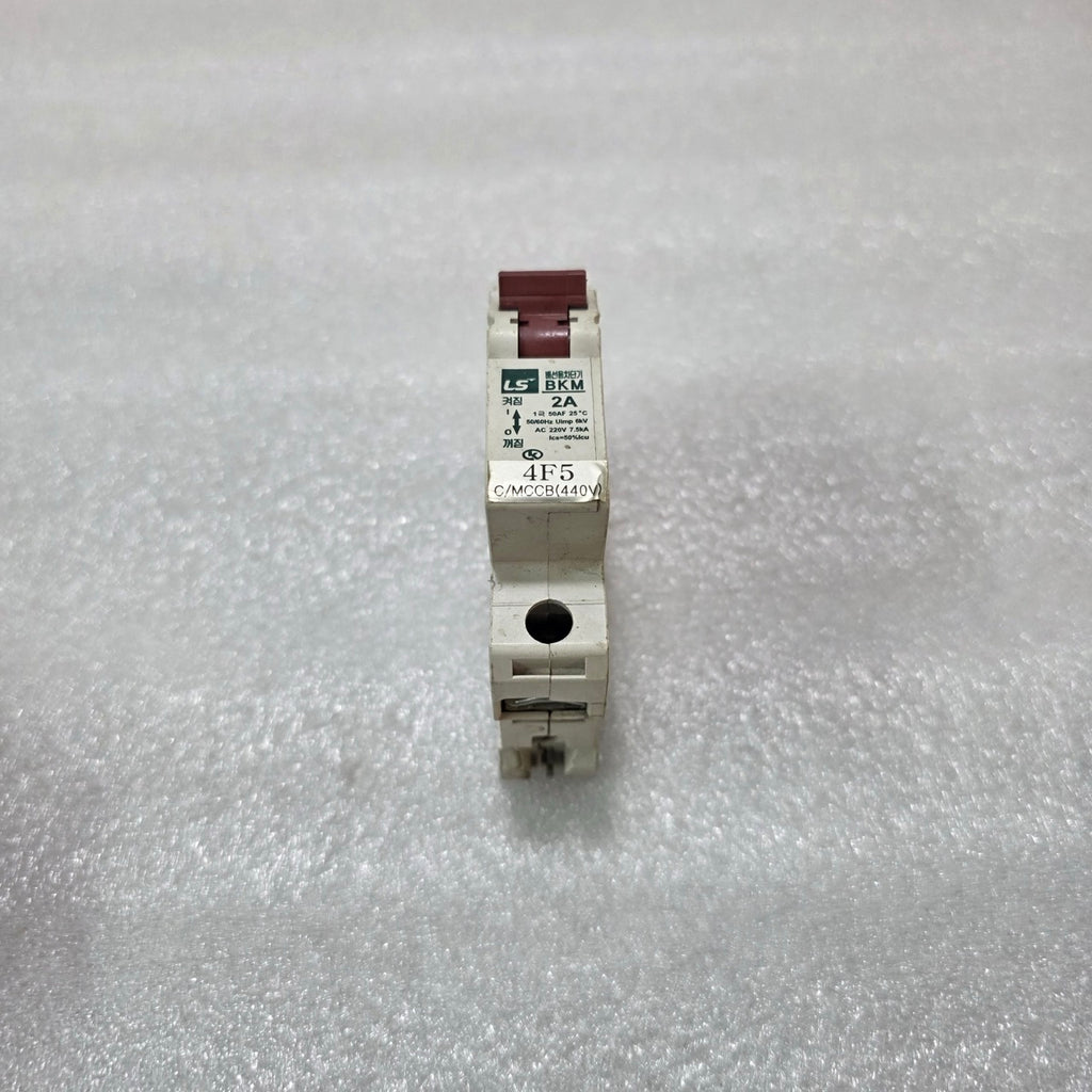 LS LSIS BKM 2A 1-POLE MCB AC 220V 7.5kA 50AF INDUSTRIAL CIRCUIT BREAKER
