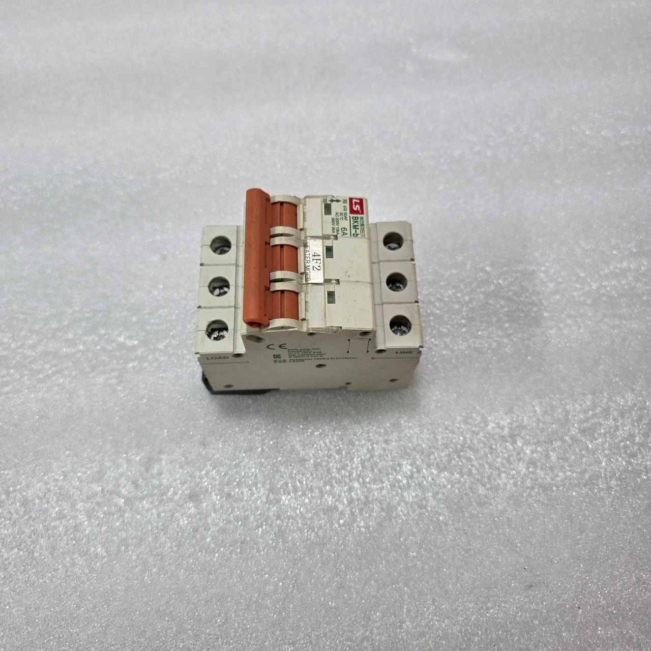 LS ELECTRIC BKM-b 6A 3 POLE MINIATURE CIRCUIT BREAKER MCB 380V K60947 SHANGHAI Y