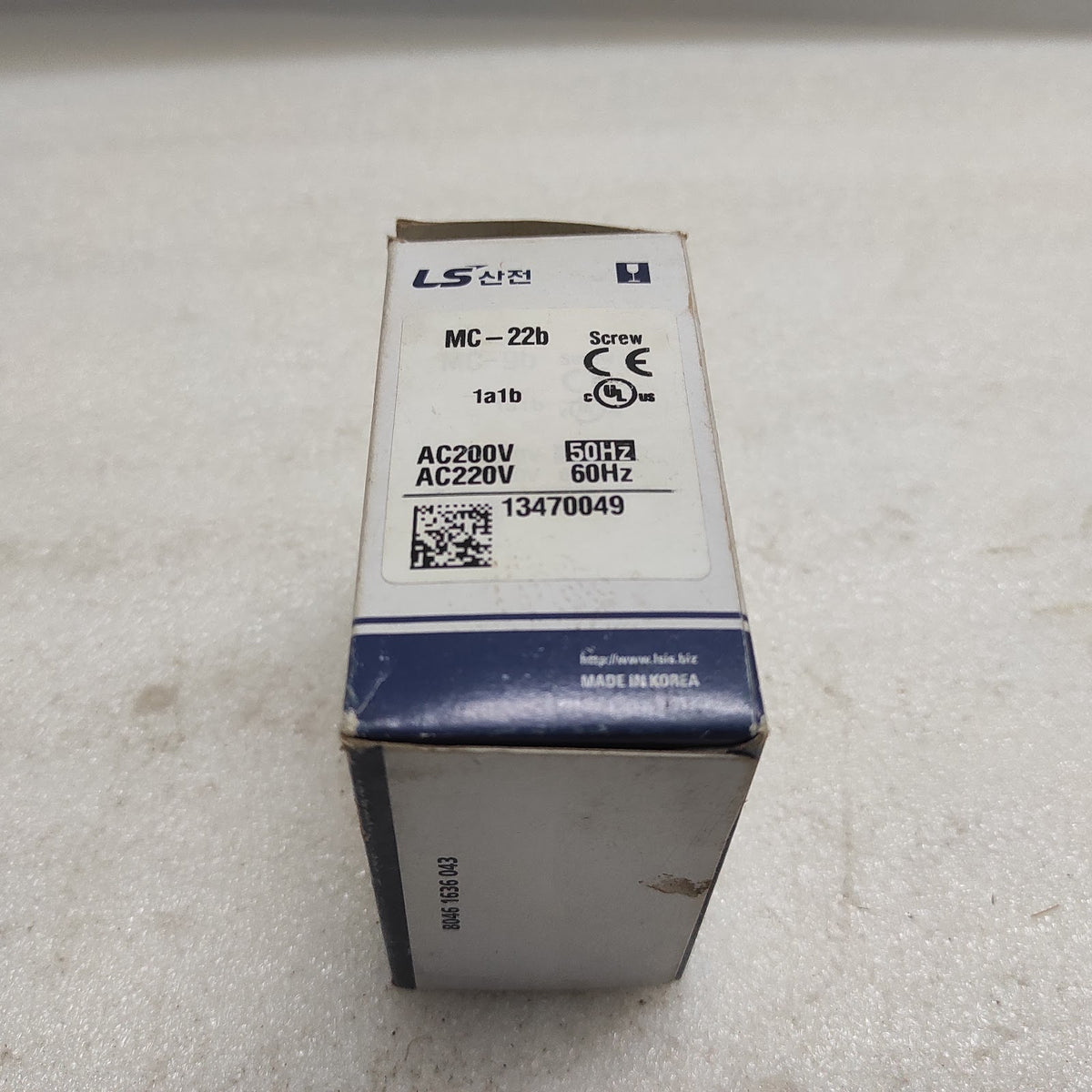 LS ELECTRIC MC-22B MAGNETIC CONTACTOR 22A COIL VOLTAGE 200-220V