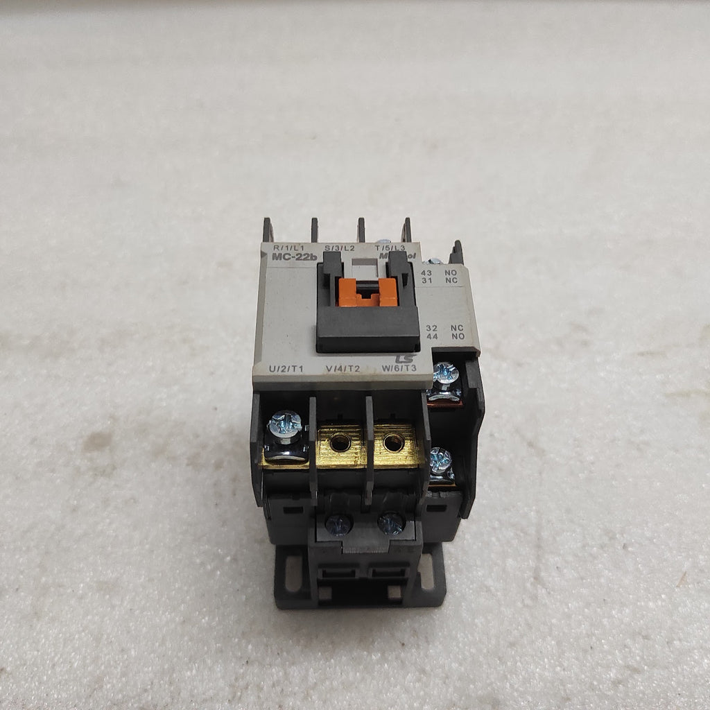 LS ELECTRIC MC-22B MAGNETIC CONTACTOR 22A COIL VOLTAGE 200-220V