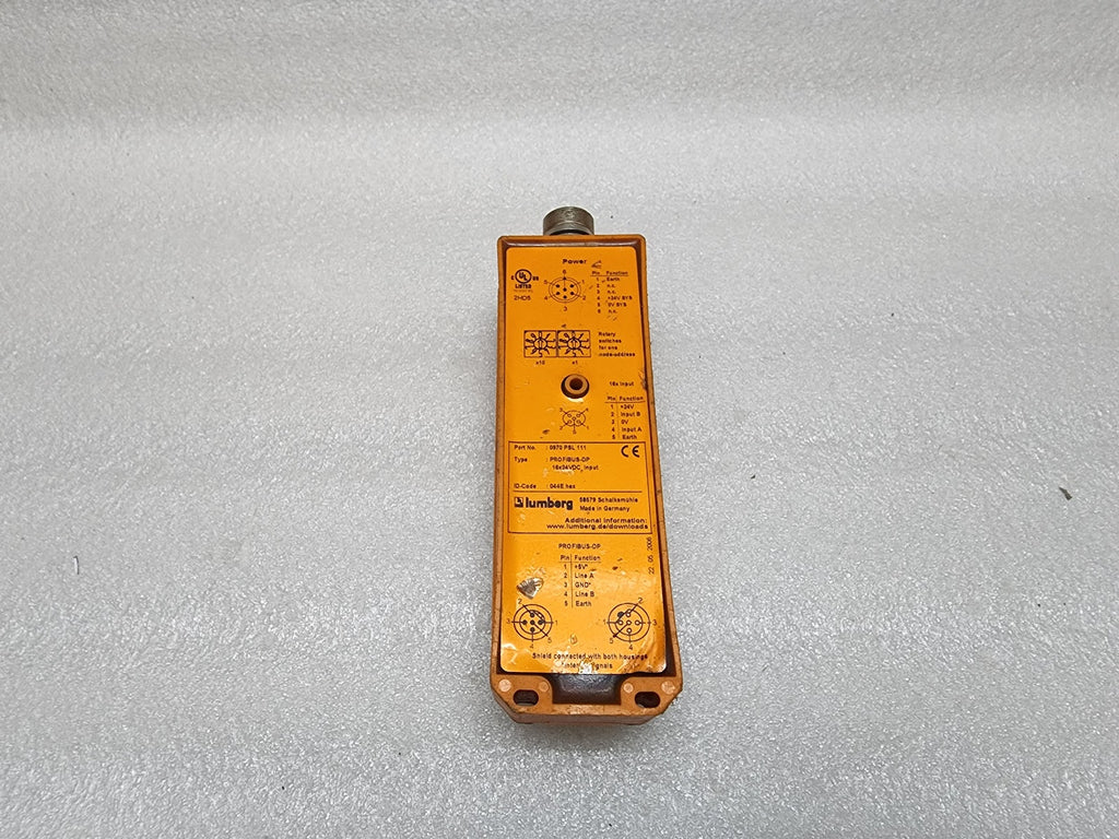 LUMBERG 0970PSL111 PROFIBUS-DP