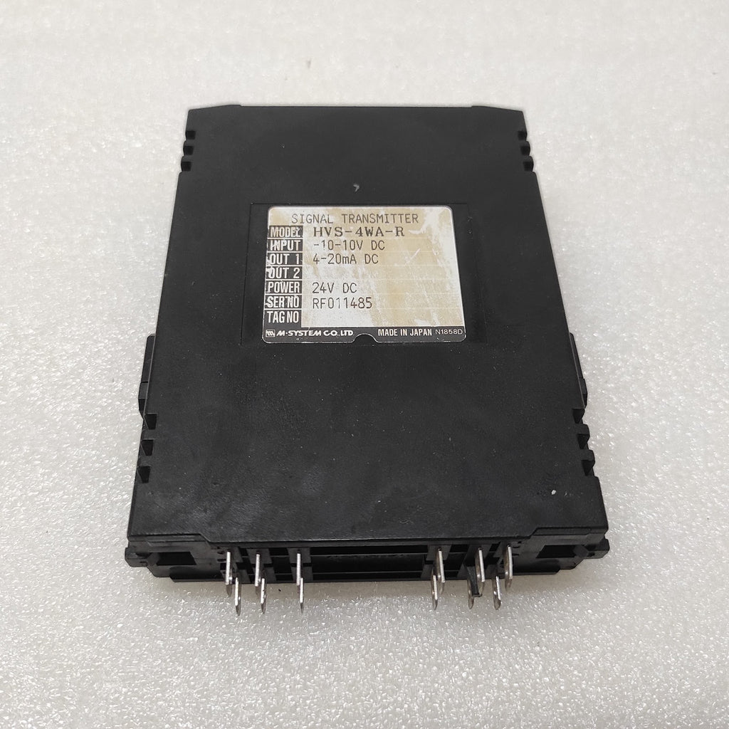 M-SYSTEM HVS-4WA-R SIGNAL TRANSMITTER 24VDC