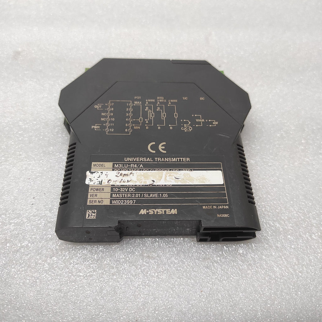 M-SYSTEM M3LU-R4/A UNIVERSAL TRANSMITTER 10-32VDC