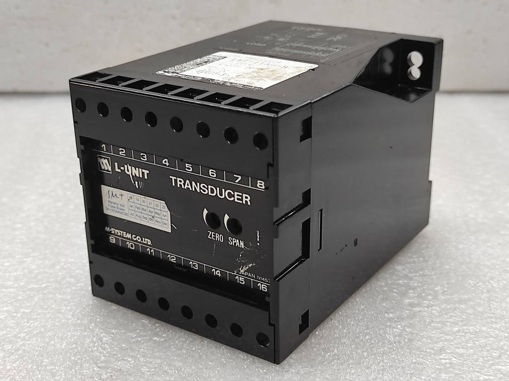 M-SYSTEM L-UNIT LWT-11AO-R WATT TRANSDUCER
