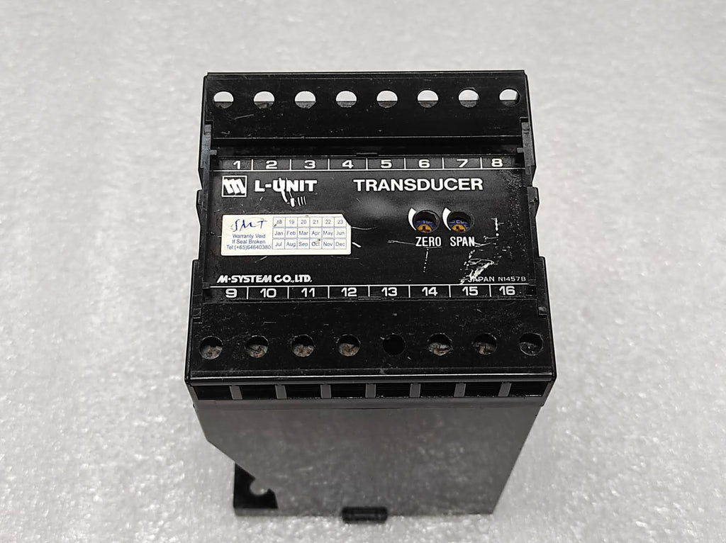 M-SYSTEM L-UNIT LWT-11AO-R WATT TRANSDUCER