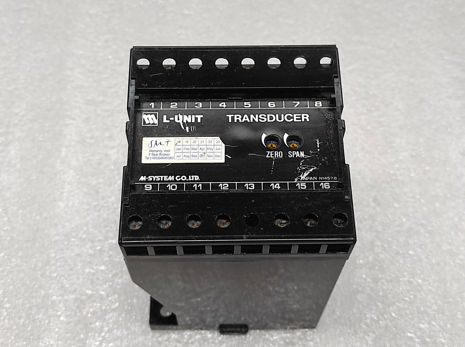 M-SYSTEM L-UNIT LWT-11AO-R WATT TRANSDUCER
