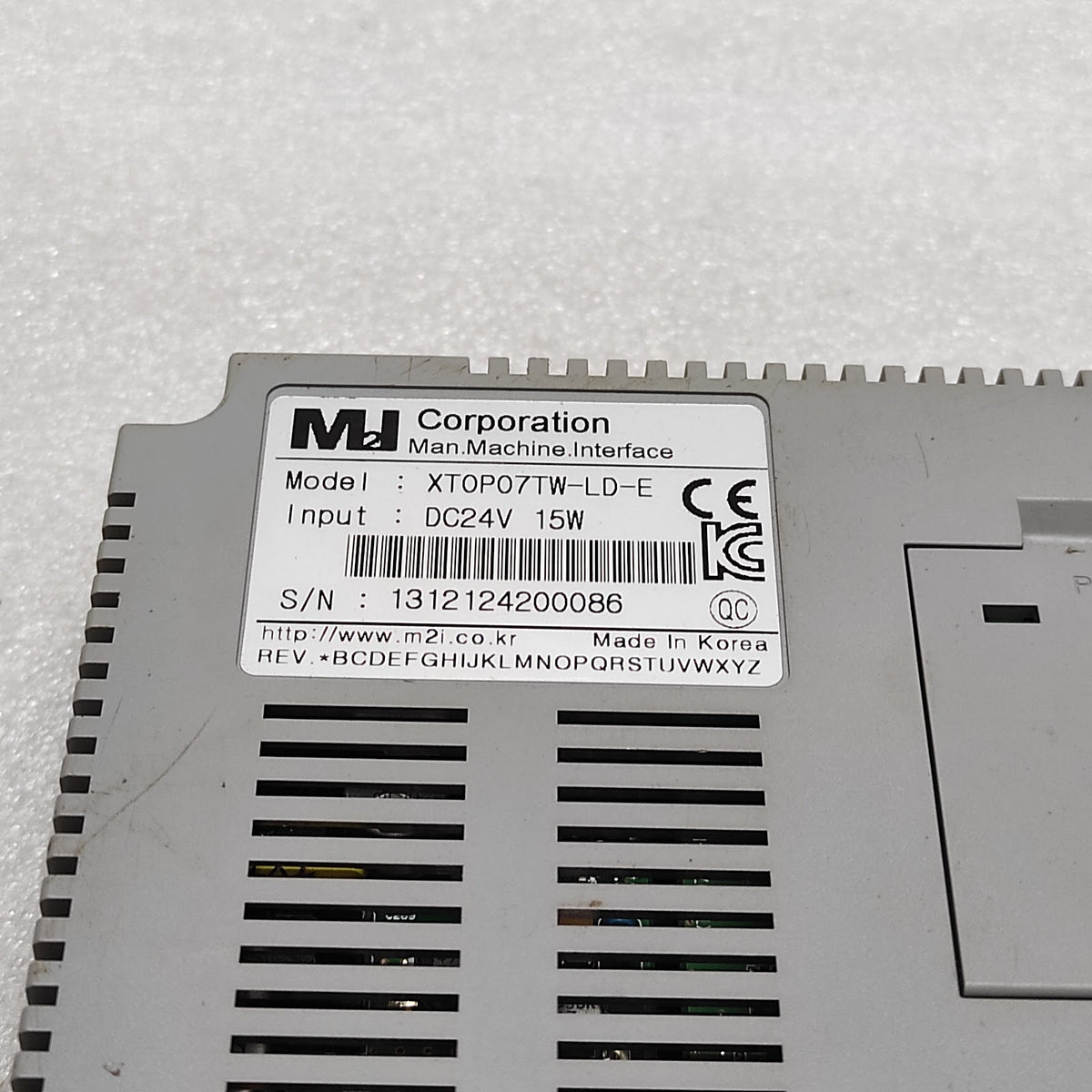 M2I XT0P07TW-LD-E HMI 24VDC