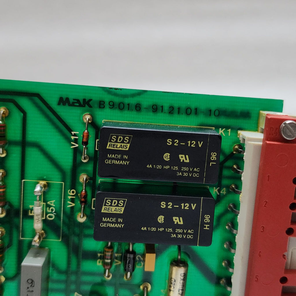 MAK 9.01.7-91.21.00-10 PCB S9.01.6-91.21.01-10