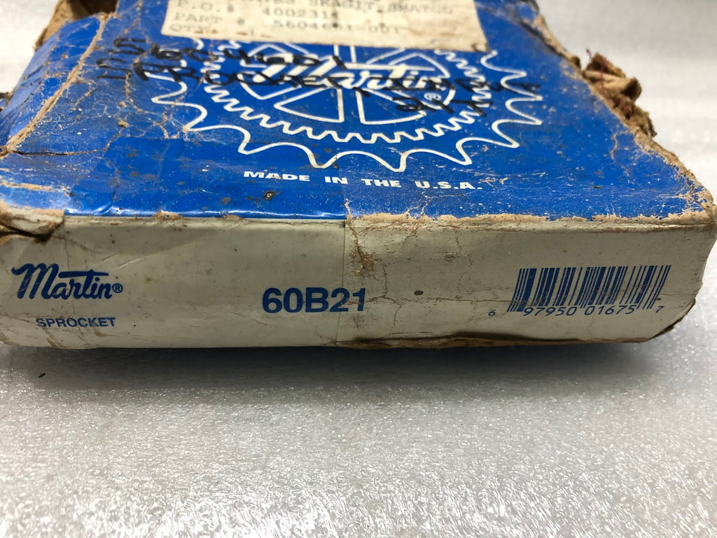 MARTIN 60B21 SPROCKET 5604601-001 OIL STATES SKAGIT-SMATCO