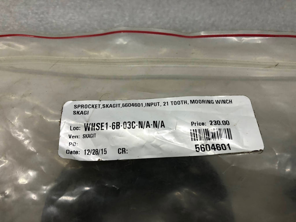 MARTIN 60B21 SPROCKET 5604601-001 OIL STATES SKAGIT-SMATCO
