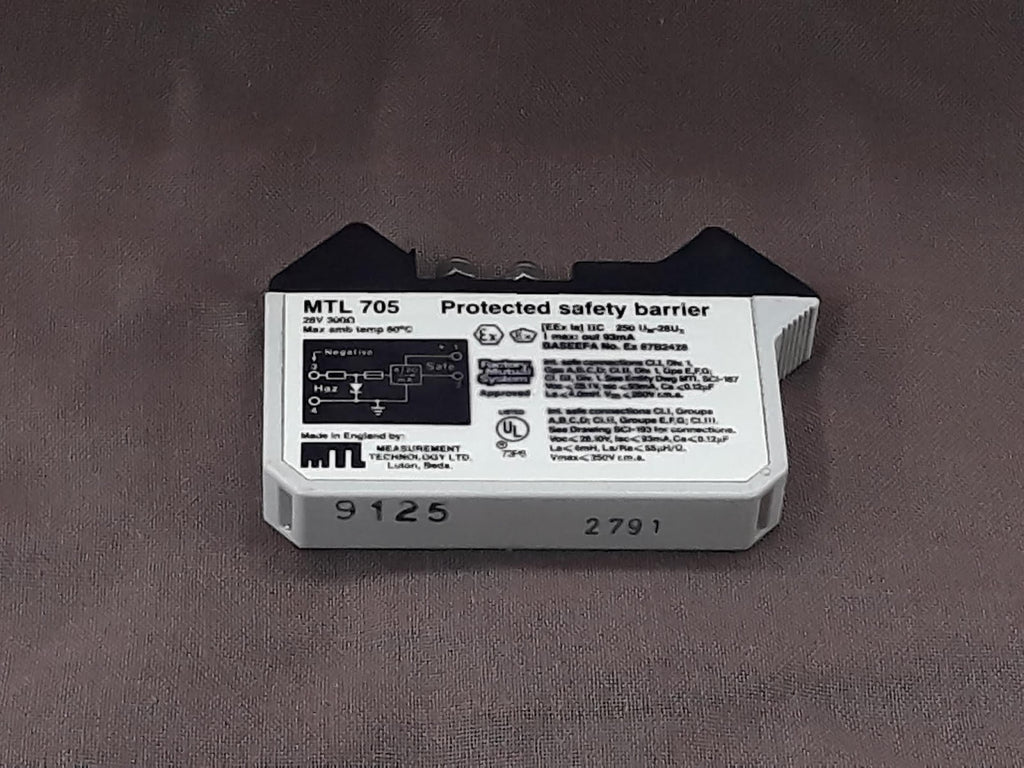 Measurement Technologies MTL 705 Protected Safety Barrier