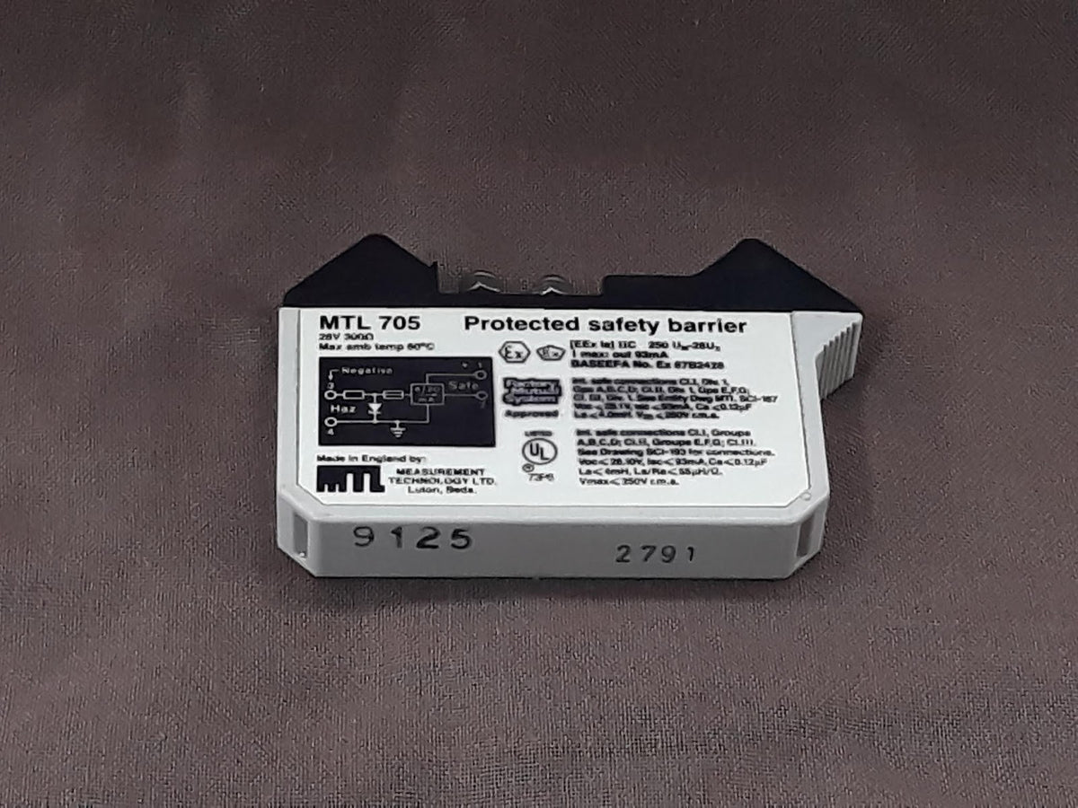 Measurement Technologies MTL 705 Protected Safety Barrier