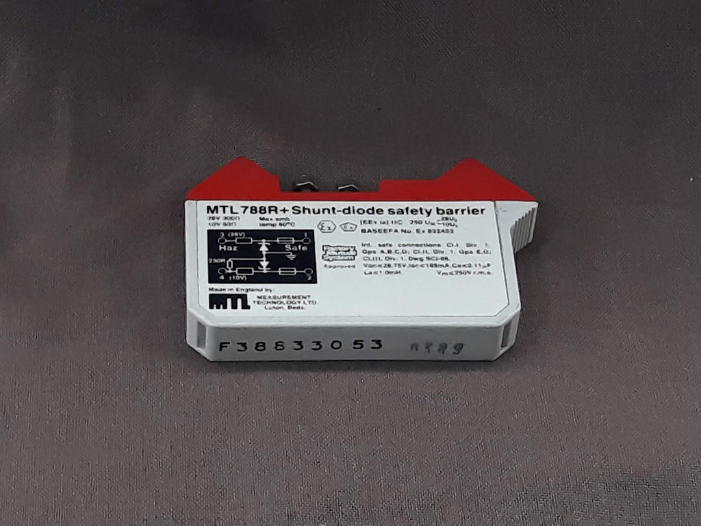 MEASUREMENT TECHNOLOGIES MTL 788R+ SHUNT DIODE SAFETY BARRIER