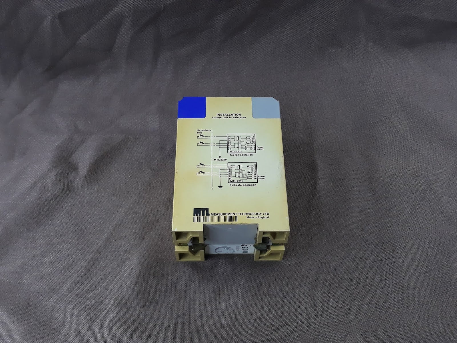 MEASUREMENT TECHNOLOGY MTL 2211 2 CHANNEL INPUT SWITCH RELAY 240V AC MTL2211