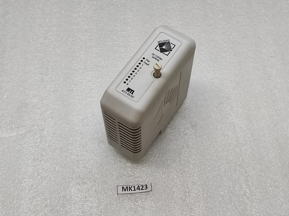 MEASUREMENT TECHNOLOGY 8111-DI-AC 8-CHANNEL DI 115V
