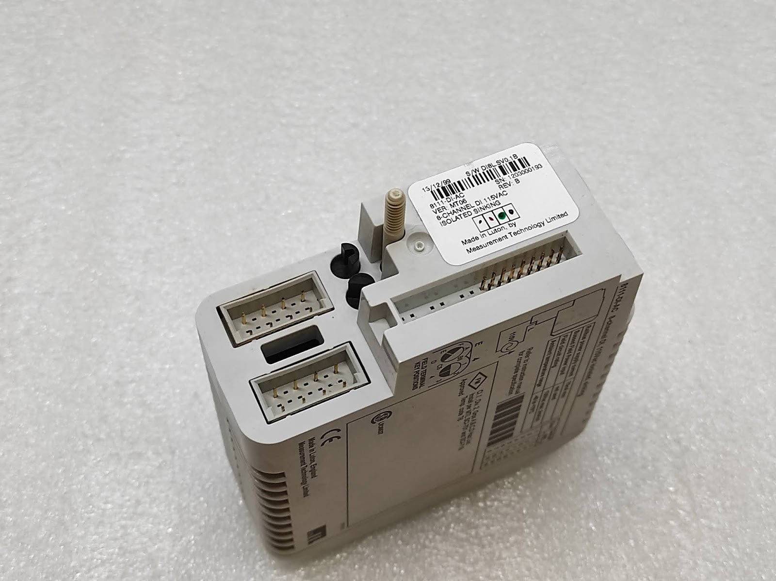 MEASUREMENT TECHNOLOGY 8111-DI-AC 8-CHANNEL DI 115V