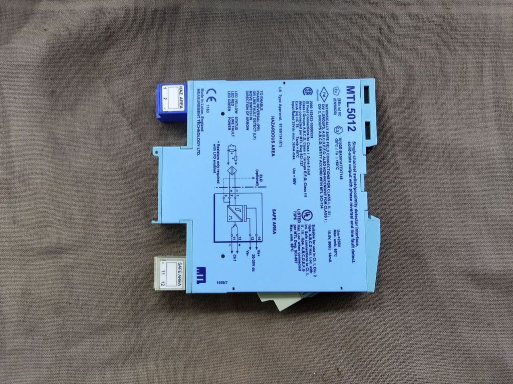 Measurement Technology MTL 5012 Switch-Proximity Detector Interface MTL5012