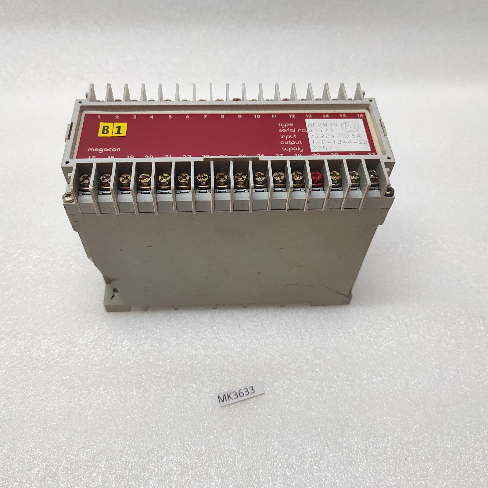 MEGACON MC2W3B TRANSDUCER 220V 5A