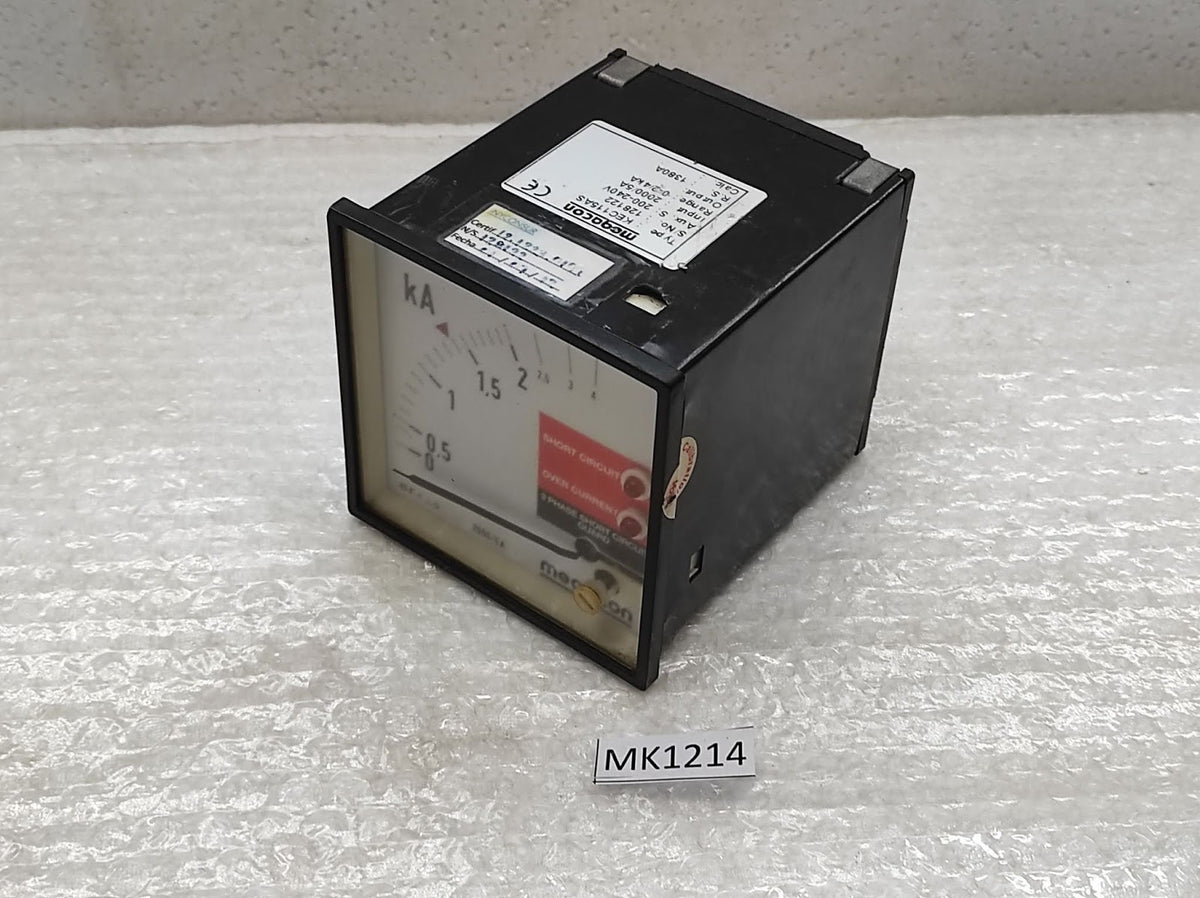 MEGACON KEC115AS kA METER 200-240V 2000/5A