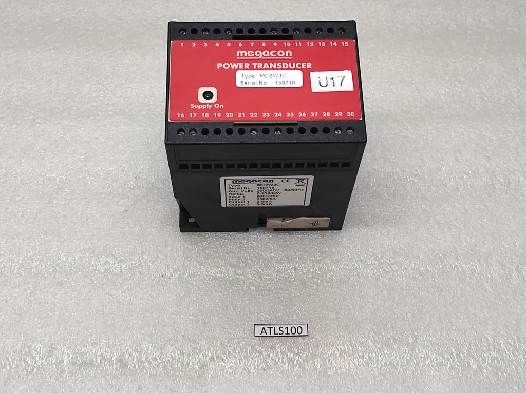 MEGACON MC2W3C POWER TRANSDUCER 200-240V 0-2500KW