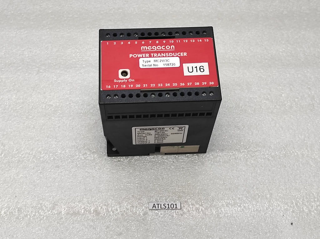 MEGACON MC2W3C POWER TRANSDUCER 200-240V 0-3000 VAr