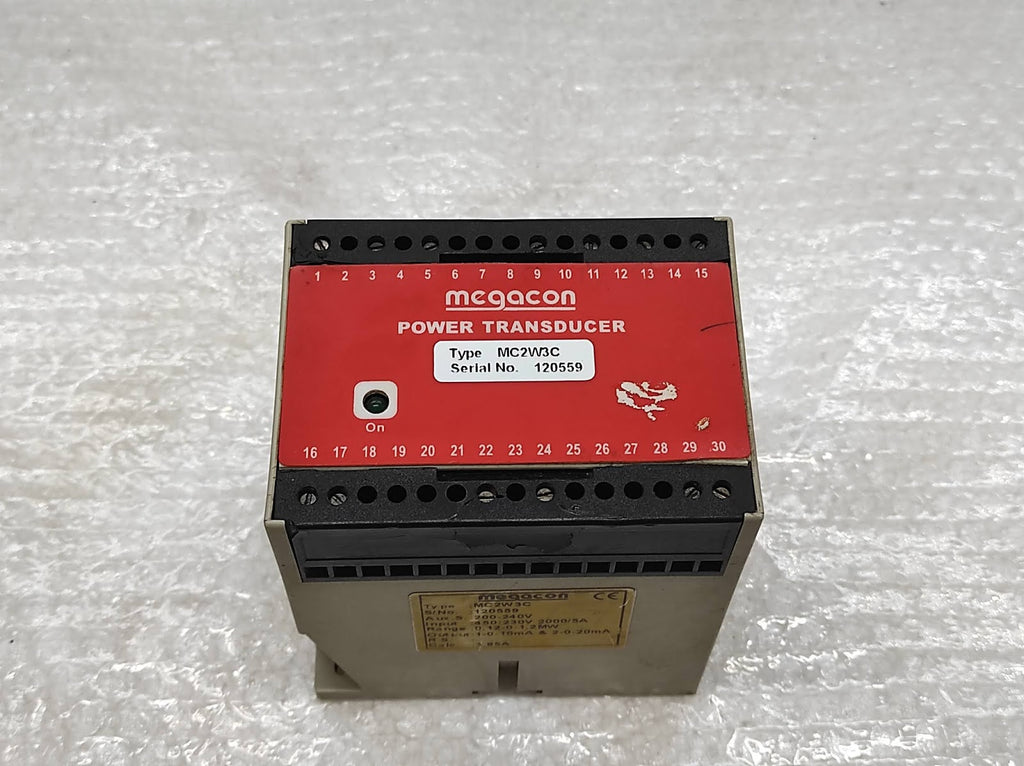 MEGACON MC2W3C POWER TRANSDUCER 200-240V MC2W3C