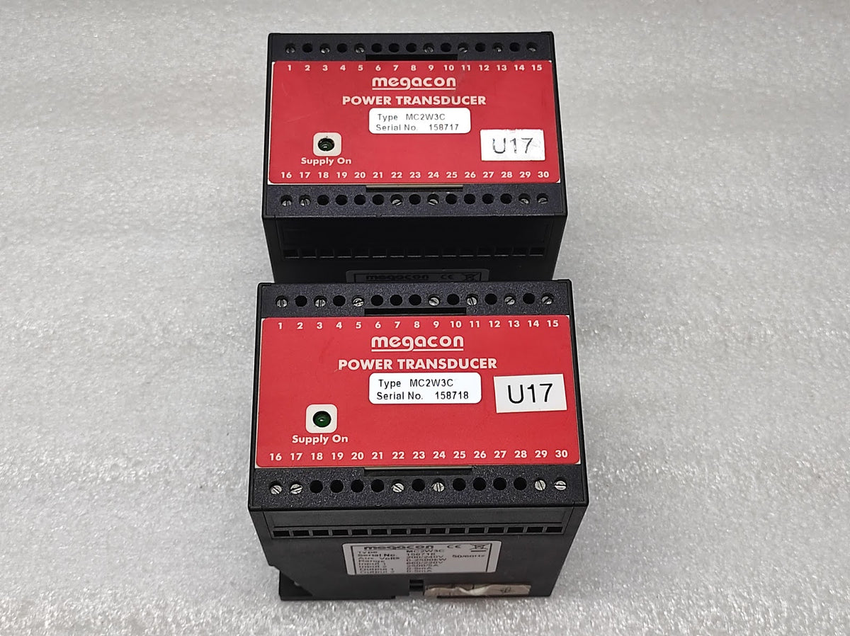 MEGACON MC2W3C POWER TRANSDUCER 200-240V 0-2500KW