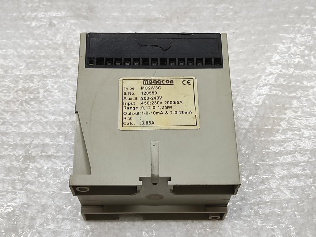 MEGACON MC2W3C POWER TRANSDUCER 200-240V MC2W3C