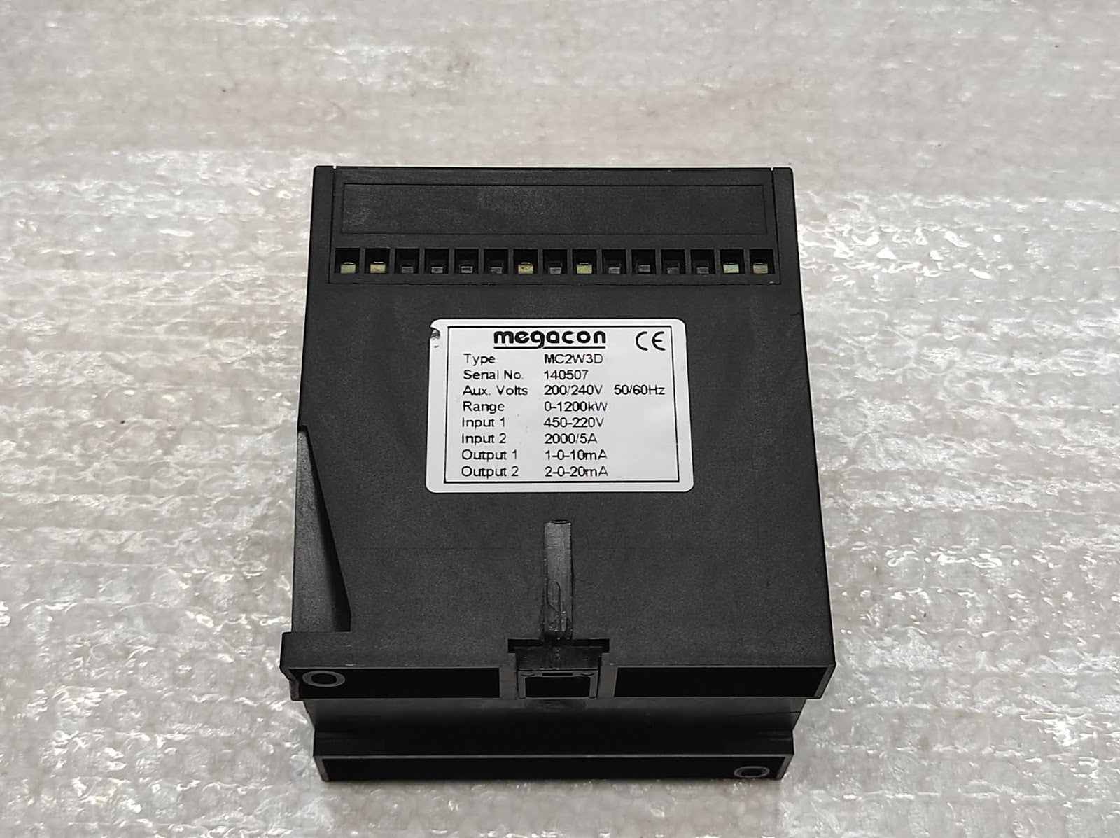 MEGACON MC2W3D POWER TRANSDUCER 200-240V