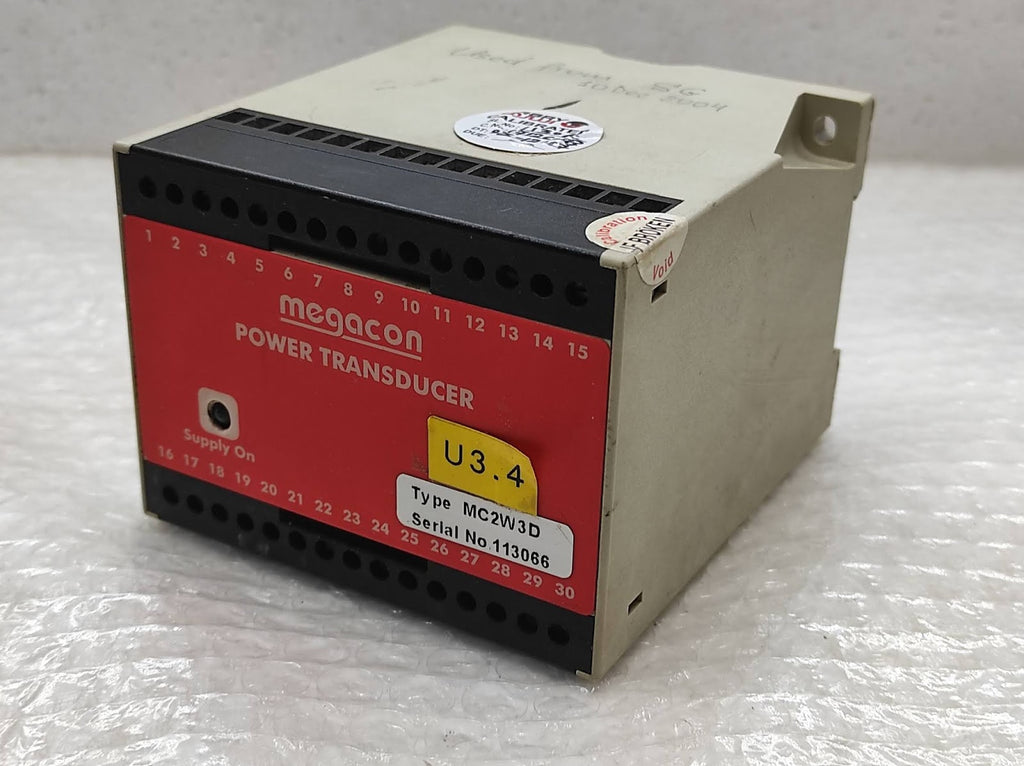 MEGACON MC2W3D POWER TRANSDUCER 200-240V MC2W3D