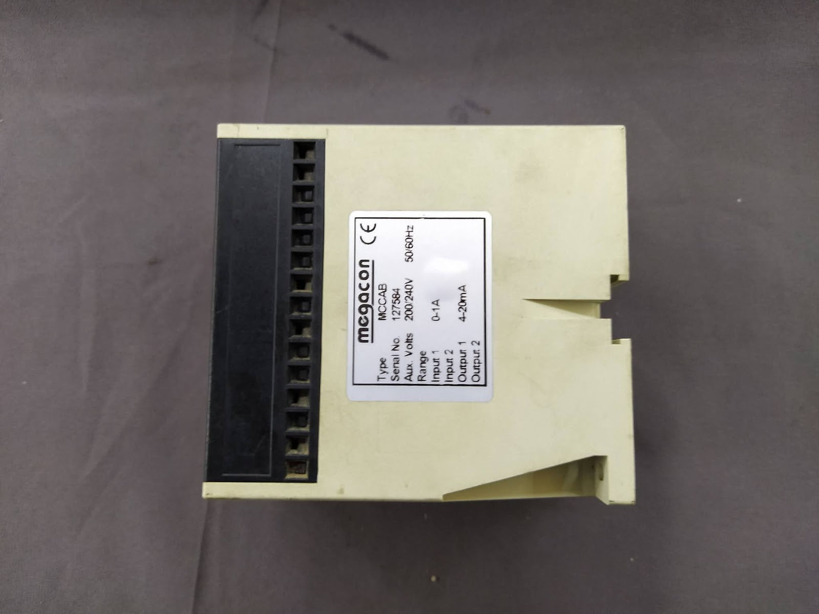 Megacon MCCAB Current Transducer 200/240V