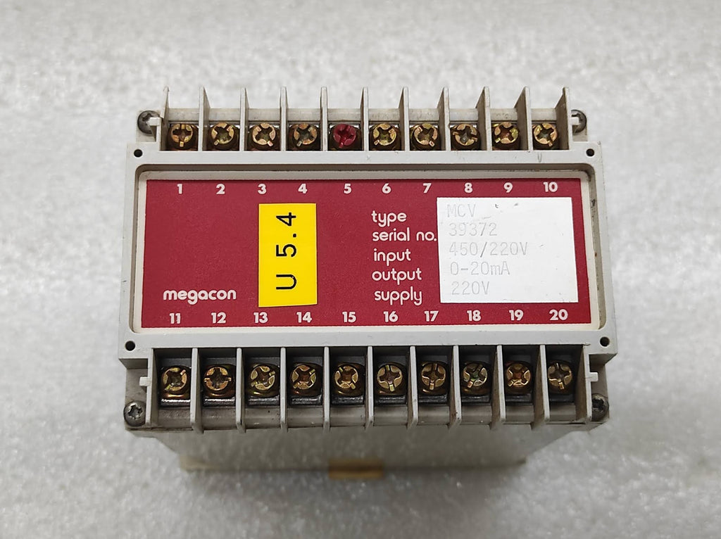 MEGACON MCV MEASURING CONVERTER 220V