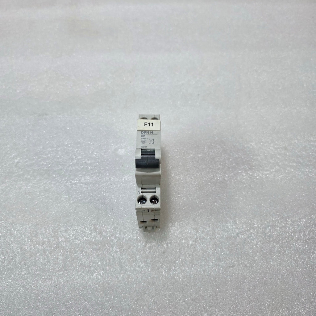 MERLIN GERIN DPN N C2 MCB | 2A SINGLE POLE + NEUTRAL CIRCUIT BREAKER | 230V