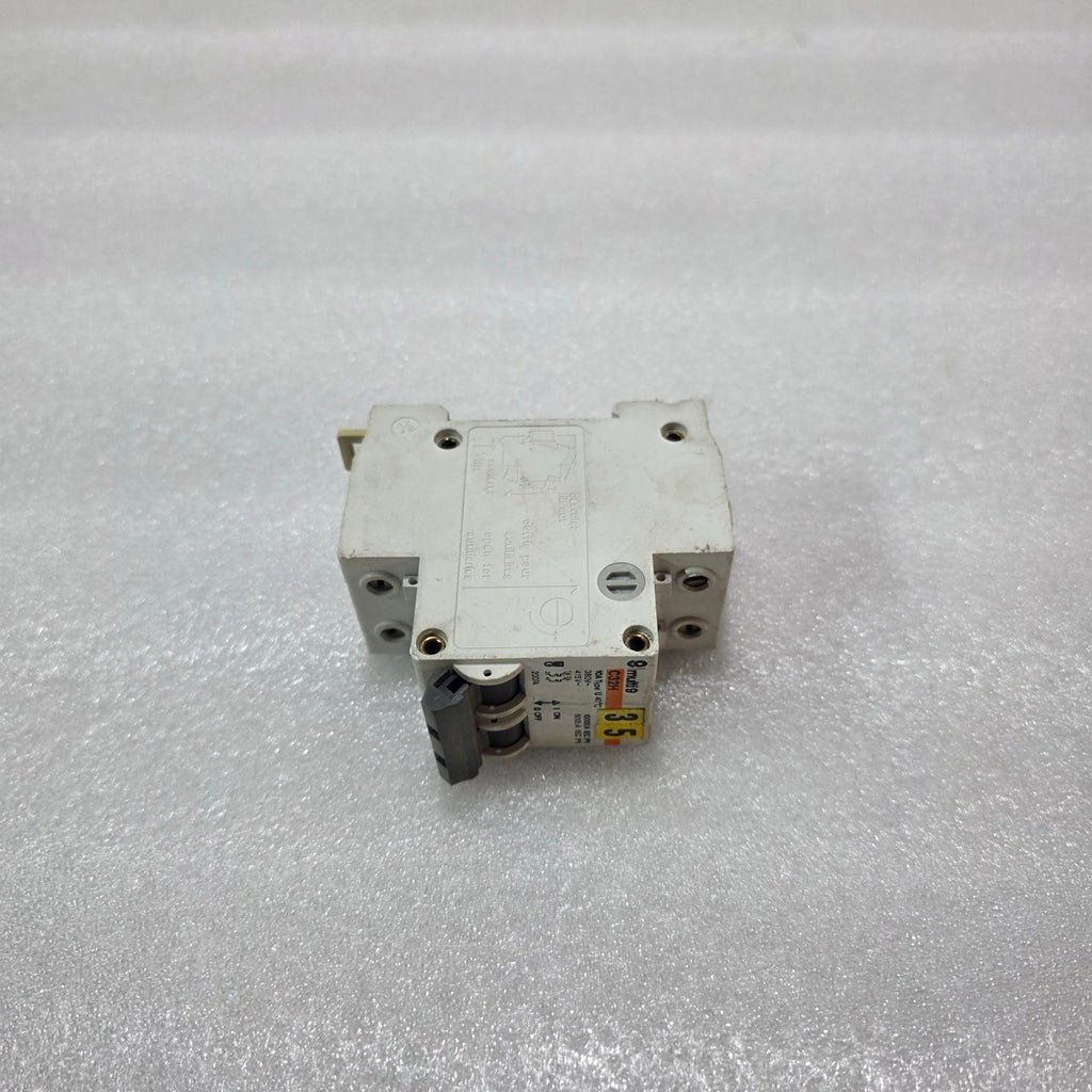 MERLIN GERIN MULTI9 C32H 10A 2P MCB 380V/415V 10KA DOUBLE POLE CIRCUIT BREAKER