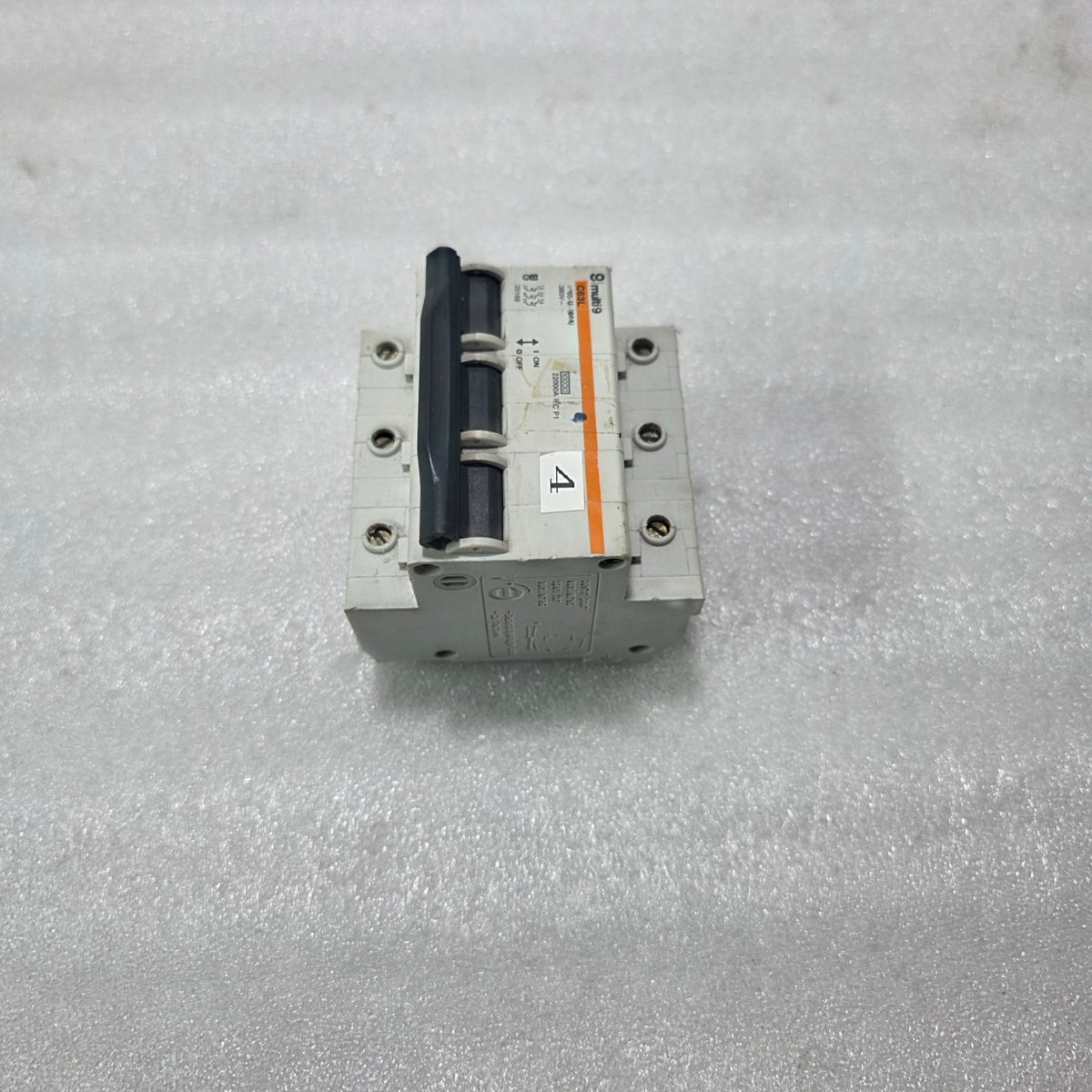 MERLIN GERIN MULTI9 C63L 60A 3 POLE MCB 380V 22KA INDUSTRIAL CIRCUIT BREAKER