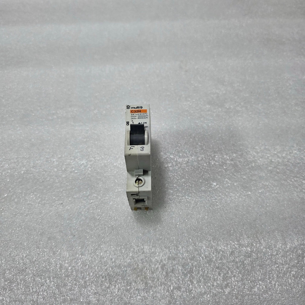MERLIN GERIN MULTI 9 C32H 2A SINGLE POLE MCB 10KA CIRCUIT BREAKER