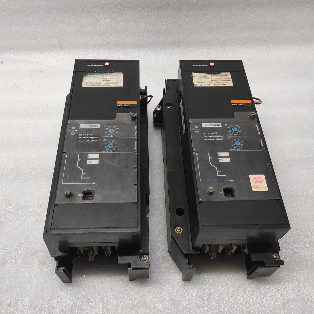 MERLIN GERIN STR28D MASTER PACT CIRCUIT BREAKER 54762 2500A