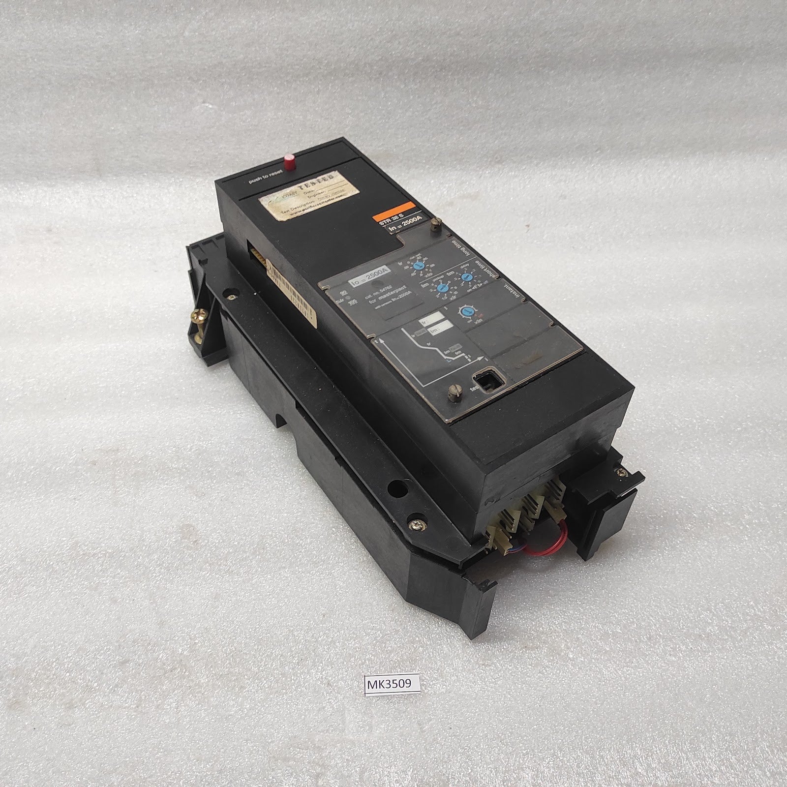 MERLIN GERIN STR38S MASTERPACT CIRCUIT BREAKER TRIP UNIT 54762 2500A