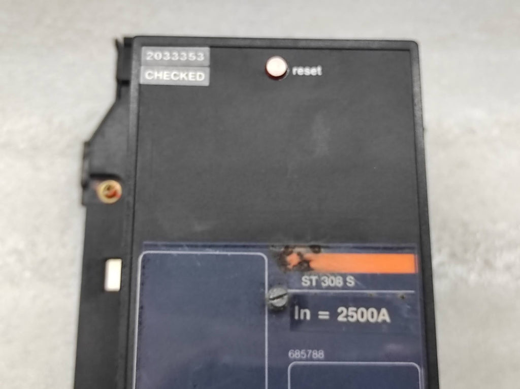 MERLIN GERIN SCHNEIDER ST 308 S PROGRAMMER CONTROL TRIP UNIT 2500A ST308S 685788