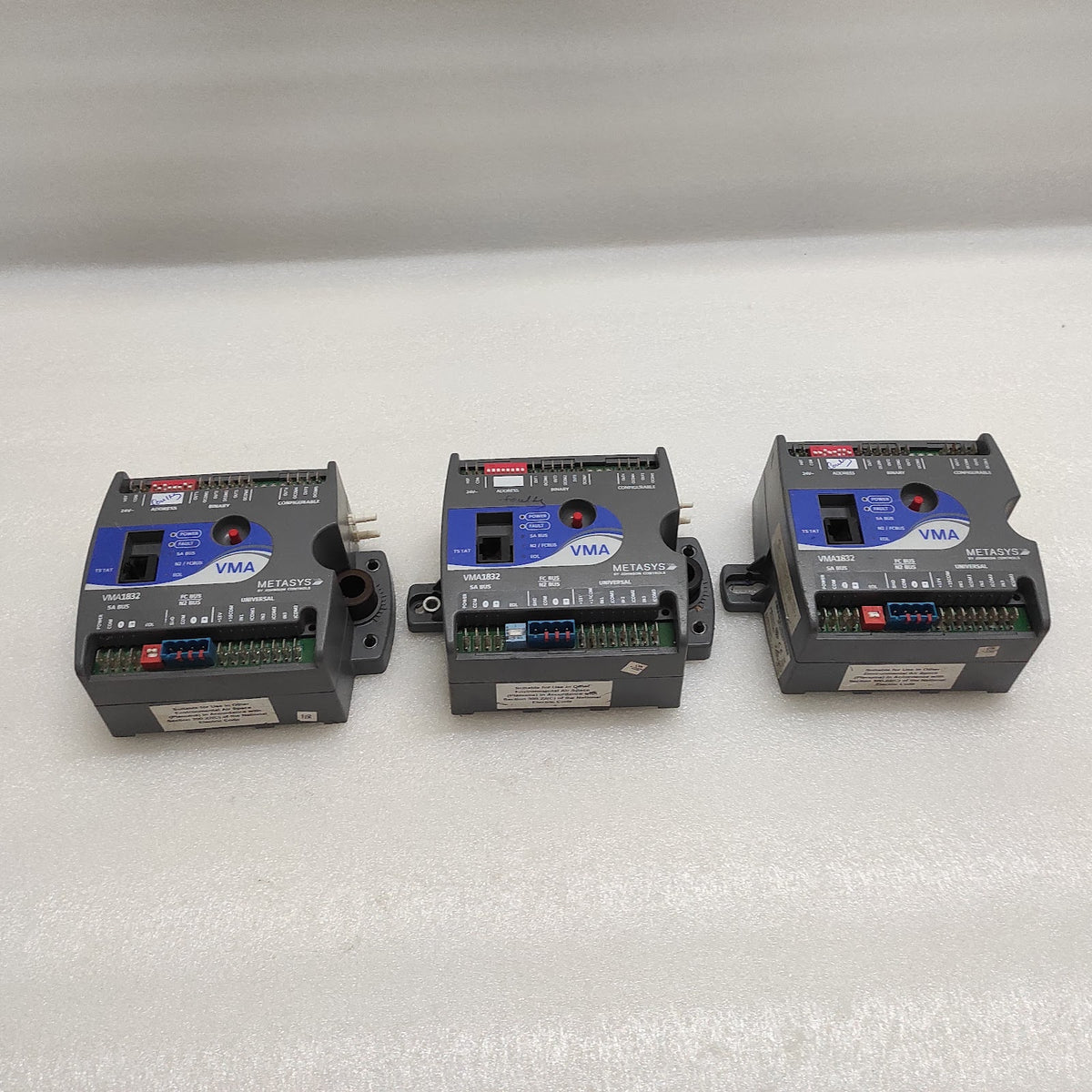 METASYS VMA1832 CONTROLLER 37-00610-00080 24VAC JOHNSON CONTROLS FOR PARTS ONLY