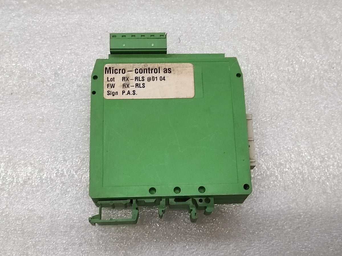 MICRO CONTROL MC-RX-RLS RELAY E02RLS