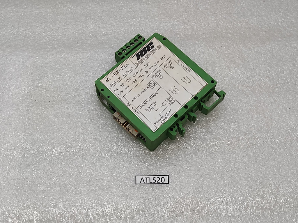 MICRO CONTROL MC-RX-RLS RELAY E02RLS