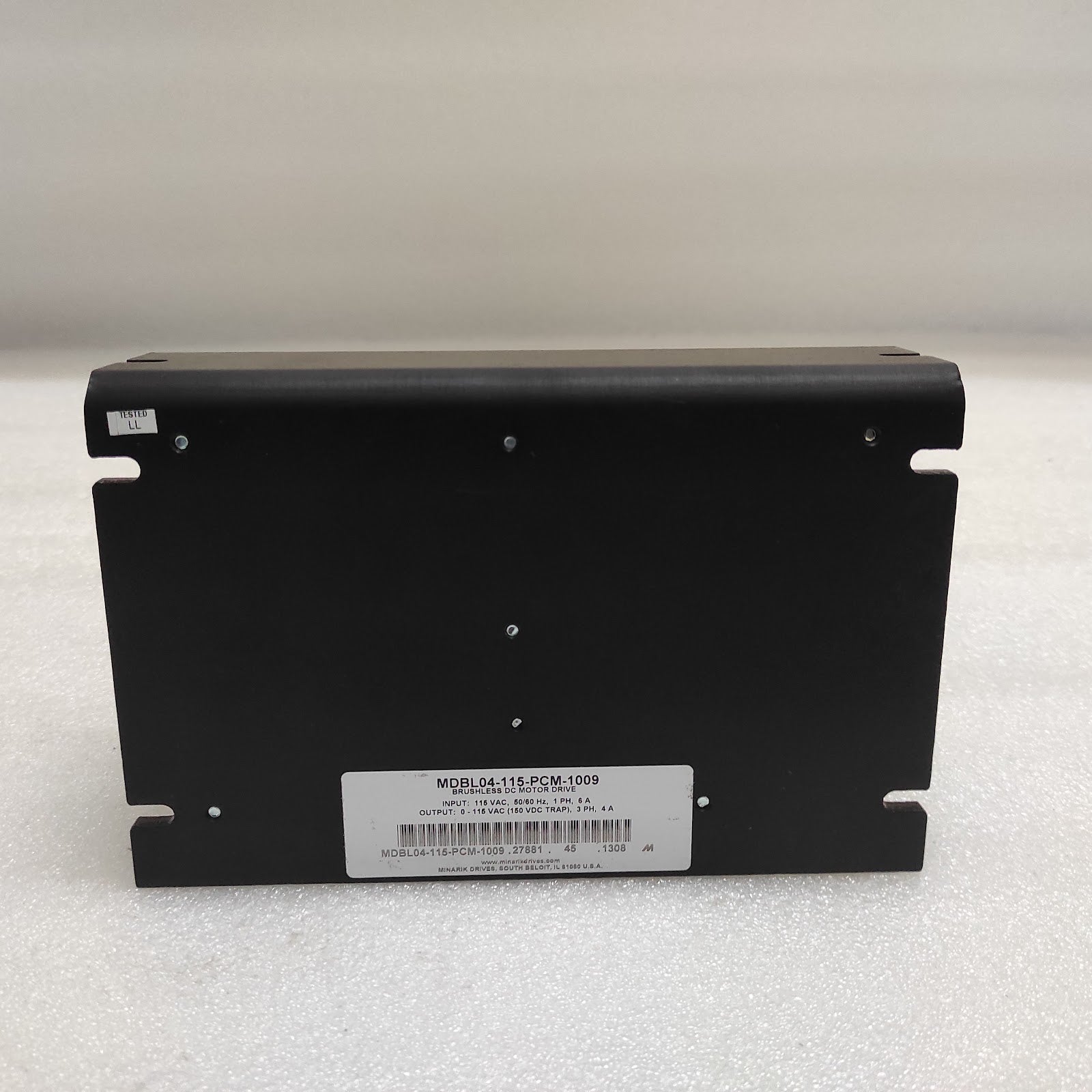 MINARIK DRIVES MDBL04-115-PCM-1009 BRUSHLESS DC MOTOR DRIVE 115VAC