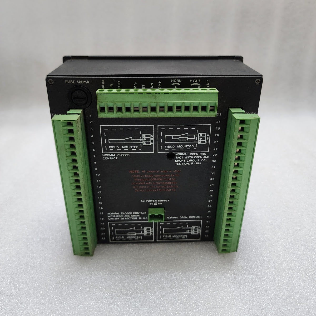 PRAXIS MINI GUARD 008 SHIP ALARM PANEL CONTROL SYSTEM 24V