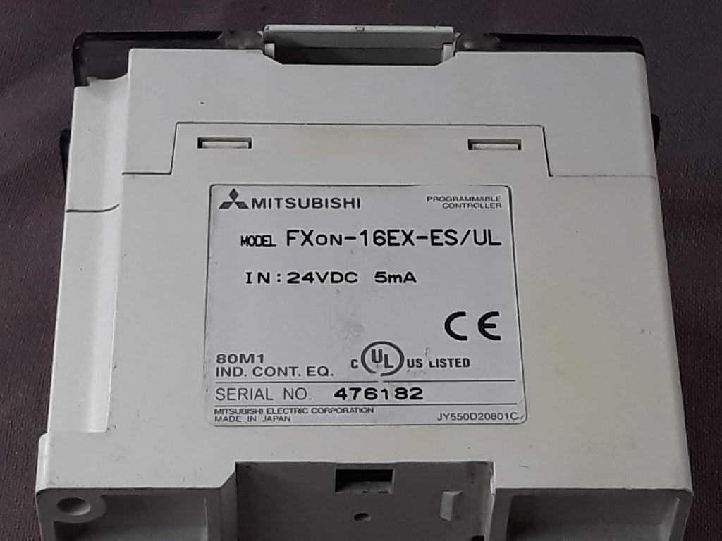 Mitsubishi FX0N-16EX-ES/UL Programmable Controller CPU